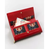   Peterson Női Bőr Pénztárcaptn 42100-Sg-9701 Red - Piros -