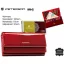 Peterson női bőr pénztárca PTN 421028-SBR – piros