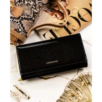   Peterson Női Bőr Pénztárca Ptn 42106-Pr-4908 Black - Fekete