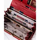 Peterson női bőr pénztárca PTN 42122-SH – piros