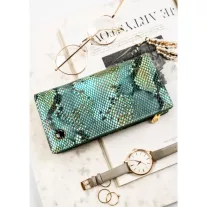 Peterson Női Bőr Pénztárca Ptn 421431-Sfl-6280 Blue