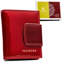   Peterson Női Bőr Pénztárca Ptn 42329-Sbr-7402 Red - Piros -