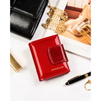   Peterson Női Bőr Pénztárca Ptn 42329-Sbr-7402 Red - Piros -