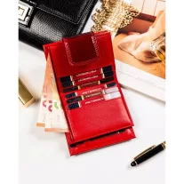   Peterson Női Bőr Pénztárca Ptn 42329-Sbr-7402 Red - Piros -