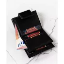 Peterson női bőr pénztárca PTN 42329-SH – fekete