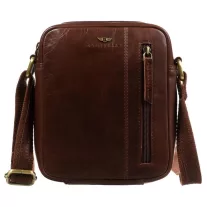   Peterson Férfi Bőr Oldaltáska Ptn 705-Tum-0468 Brown - Barna