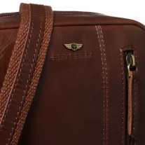   Peterson Férfi Bőr Oldaltáska Ptn 705-Tum-0468 Brown - Barna