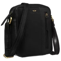   Peterson Férfi Bőr Oldaltáska Ptn 705-Tum-0475 Black - Fekete