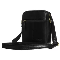   Peterson Férfi Bőr Oldaltáska Ptn 705-Tum-0475 Black - Fekete
