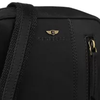   Peterson Férfi Bőr Oldaltáska Ptn 705-Tum-0475 Black - Fekete