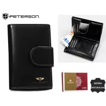 Peterson Női Bőr Pénztárca  Ptn 70-Bo-1789 Black