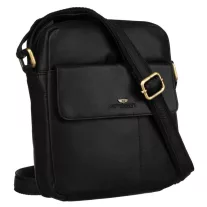   Peterson Férfi Bőr Oldaltáska Ptn 719-Opu-4727 Black - Black