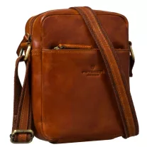 Peterson Férfi Bőr Oldaltáska Ptn 720-Cow-4976 Cognac
