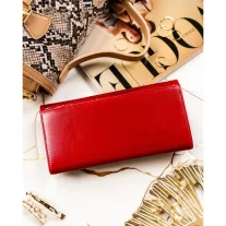 Peterson Női Bőr Pénztárca Ptn 72401-Rs-3580 Red
