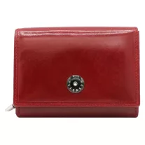 Peterson női bőr pénztárca PTN 74892-TVT – piros