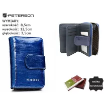 Peterson női bőr pénztárca PTN 76115-PR