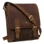 Peterson Férfi Bőr Oldaltáska Ptn 996-B-Nsh-4895 Tan