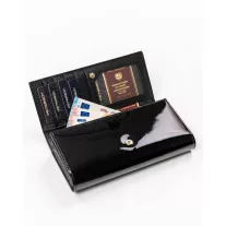 Peterson Női Bőr Pénztárca  Ptn Bc-490-1420 Blac
