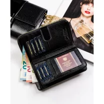 Peterson Női Bőr Pénztárca Ptn Bc-603-1711 Black