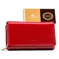 Peterson Női Bőr Pénztárca Ptn Bd-11-Gcl-3052 Piros