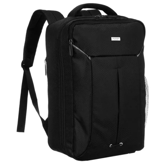 Peterson Hátizsák - Kézipoggyász - Ptn Bocian-6408 Black - Fekete - 40 X 25 X 20 Cm - Peterson Hátizsák - Kézipoggyász - Ptn Bocian-6408 Black - Fekete - 40 X 25 X 20 Cm -