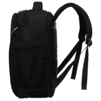   Peterson Hátizsák - Kézipoggyász -  Ptn Bocian-6408 Black - Fekete - 40 X 25 X 20 Cm -