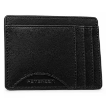 Peterson Bőr Kártyatartó Ptn Cc-224-Bor-0213 Black