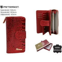 Peterson női bőr pénztárca PTN CR-76116