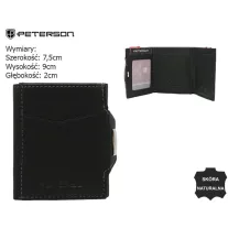 Peterson férfi bőr pénztárca PTN G710-GKA