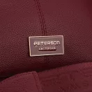 Peterson Női Oldaltáska Ptn Jk6-06-7898 Burgund - Bordó