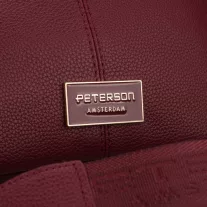 Peterson Női Oldaltáska Ptn Jk6-06-7898 Burgund - Bordó