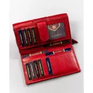 Peterson Női Bőr Pénztárca Ptn Ka-22-4207 Red