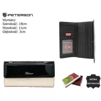 Peterson női bőr pénztárca PTN LJ-415