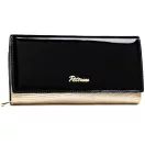Peterson Női Bőr Pénztárca Ptnlj-42100-0674 Black-Gold Peterson Női Bőr Pénztárca Ptnlj-42100-0674 Black-Gold