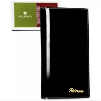 Peterson Női Bőr Pénztárca Lj-421431-0629 Black-Gold