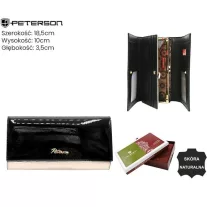 Peterson női bőr pénztárca PTN LJ-490