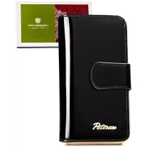 Peterson Női Pénztárca Ptn Lj-76116-0698 Black-Gold