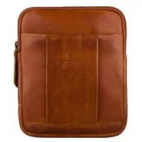 Peterson Férfi Bőr Oldaltáska Ptn M22-Cow-5027 Cognac