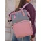 Peterson Női Hátizsák Ptn Mb3-6012 Gray-Pink - Szrke-Rózsaszín