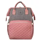 Peterson Női Hátizsák Ptn Mb3-6012 Gray-Pink - Szrke-Rózsaszín