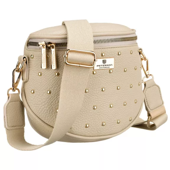 Peterson Női Oldaltáska Ptn Mis-03-3605 Beige Peterson Női Oldaltáska Ptn Mis-03-3605 Beige