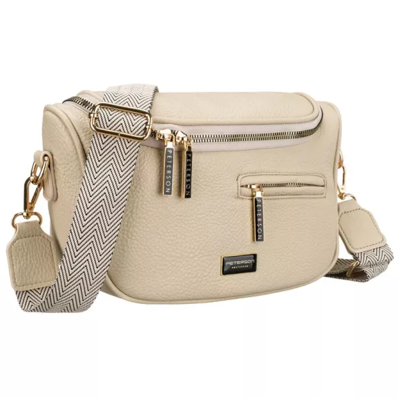 Peterson Női Oldaltáska Ptn Mis-04-3636 Beige Peterson Női Oldaltáska Ptn Mis-04-3636 Beige