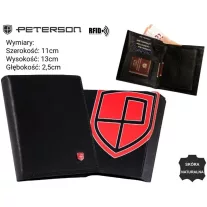 Peterson férfi bőr pénztárca PTN MR-05-CN