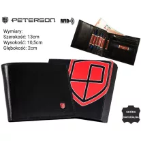 Peterson férfi bőr pénztárca PTN MR-08-CN