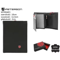 Peterson férfi bőr pénztárca PTN MR-15-CN