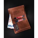 Peterson férfi bőr pénztárca PTN N005-PCA – barna
