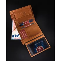 Peterson férfi bőr pénztárca PTN N005-PCA