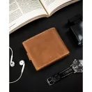 Peterson férfi bőr pénztárca PTN N008L-PCA – barna