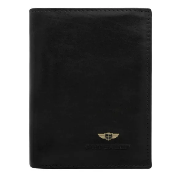 Peterson Férfi Bőr Pénztárca N104-Vt Black Peterson Férfi Bőr Pénztárca N104-Vt Black
