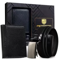 Peterson férfi pénztárca ajándékszett PTN N4-125-D20-BW